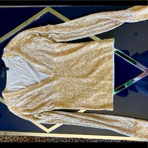 COPY - Donna Karan Sequin Top